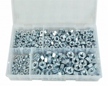 Assorted Steel Nuts Metric (450) 